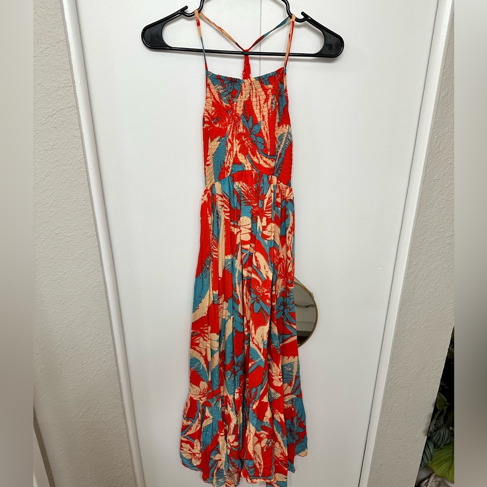 FREE PEOPLE floral maxi dress